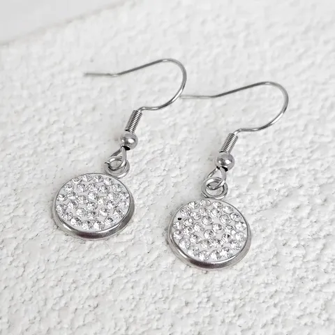 Circle Earrings Female Korean Temperament Light Luxury Earrings Ear Hooks Niche - Plated Brass jewelry made by BlueOne Jewelry
