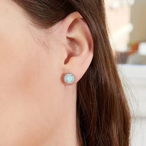 Earrings Fashion Opal Earrings Europe and America - view 2