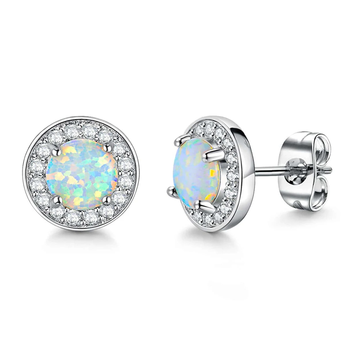 Earrings Fashion Opal Earrings Direct European and American Sources made by BlueOne Jewelry