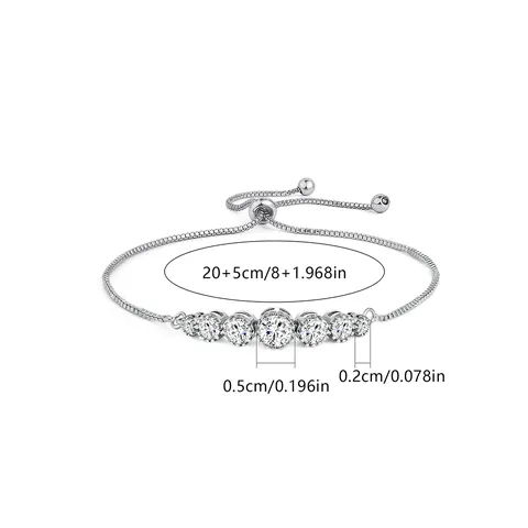 Glossy Round Adjustable Bracelet - view 3