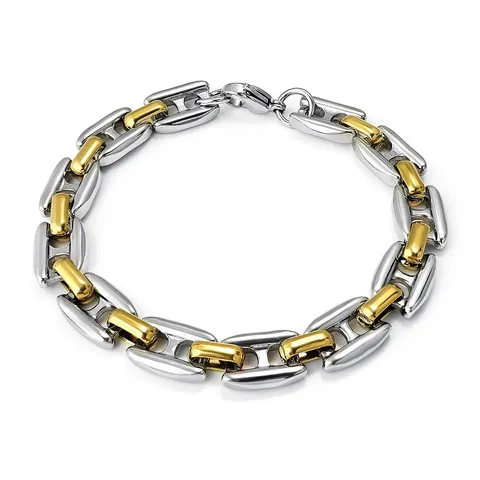Exclusive Creative Simple Bracelet Hip-hop Stainless Steel Bracelet Personalized Men and - Stainless Steel jewelry made by BlueOne Jewelry