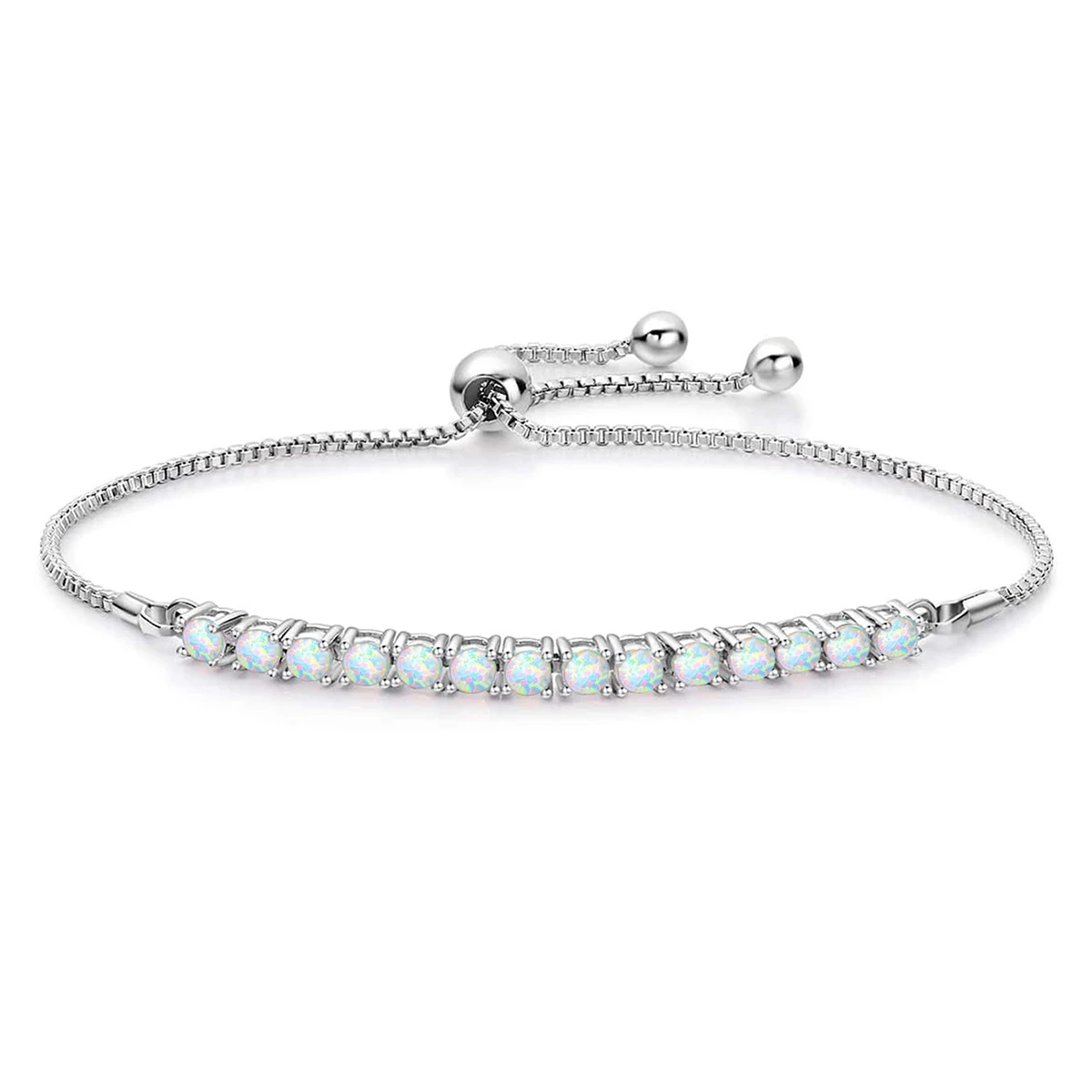 Exclusively for Europe and the United States Fresh and Sweet Wind Charm Bracelet made by BlueOne Jewelry