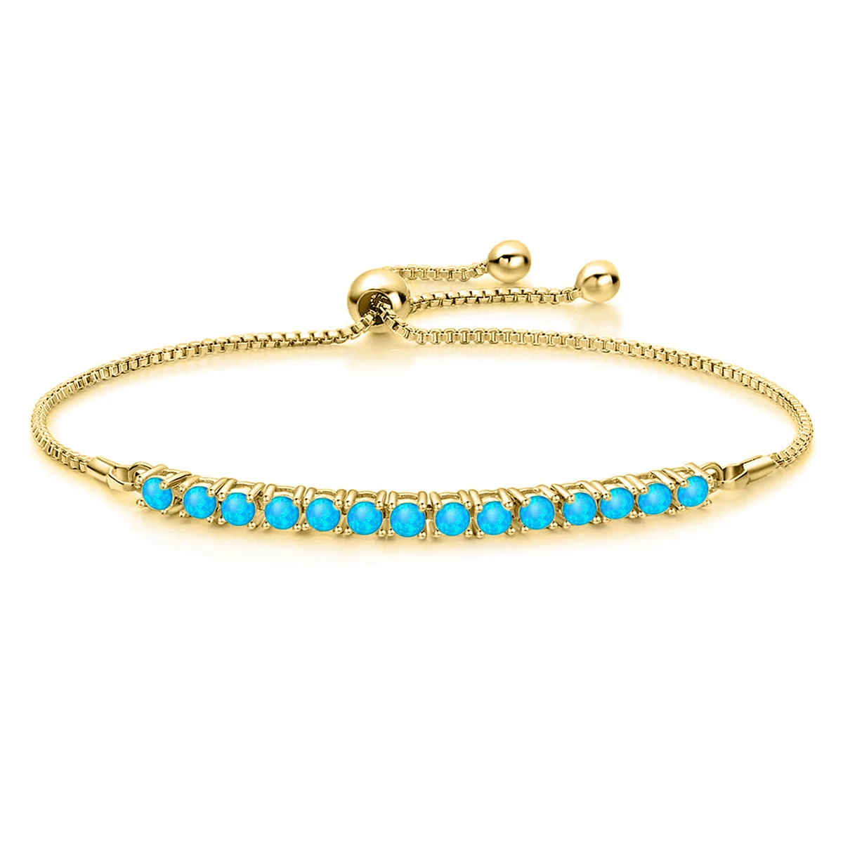 Exclusively for Europe and the United States Fresh Sweet Wind Fashion Charm Bracelet made by BlueOne Jewelry