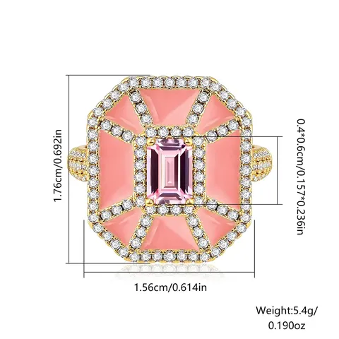Plated Brass Vintage Rings European and American Rings Outlet - view 3
