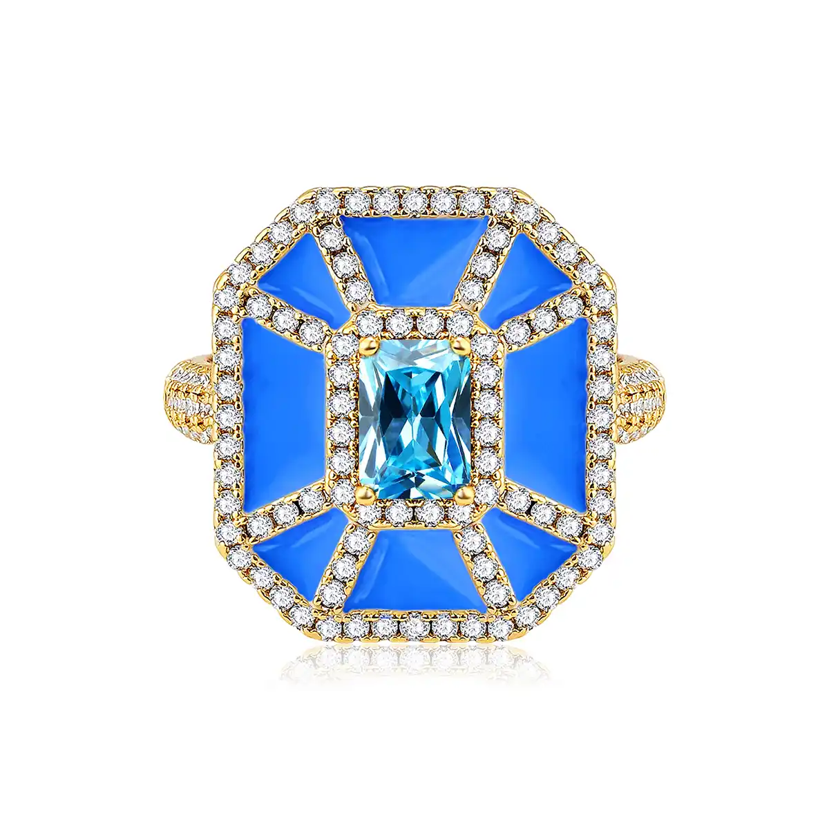 Vintage Rings European and American Rings Outlet made by BlueOne Jewelry