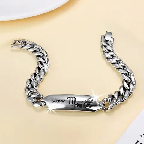 Constellation Bracelet No Color Loss Premium Feeling Hip Hop Style Bracelet - view 3