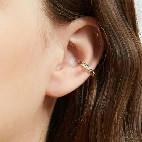Models Earrings Mini Earrings Simple Temperament Twist Round Earrings Fashion Models - view 2