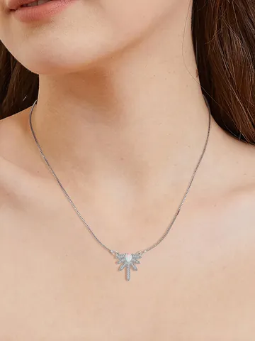 Opal Pendant Necklace with Micro-zirconia Copper Gold-plated High Quality Jewelry Stable - view 2