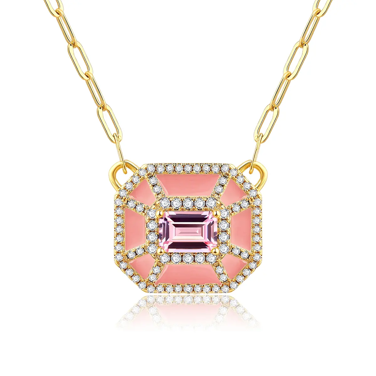 Zircon High-grade Shiny Necklace Niche Design Ins Style Personalized Y-Necklace made by BlueOne Jewelry
