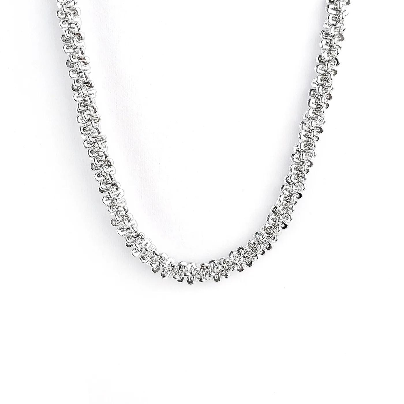 Simple Female Necklace Ins Cauliflower Full Star Chain Sparkling Collarbone Chain made by BlueOne Jewelry