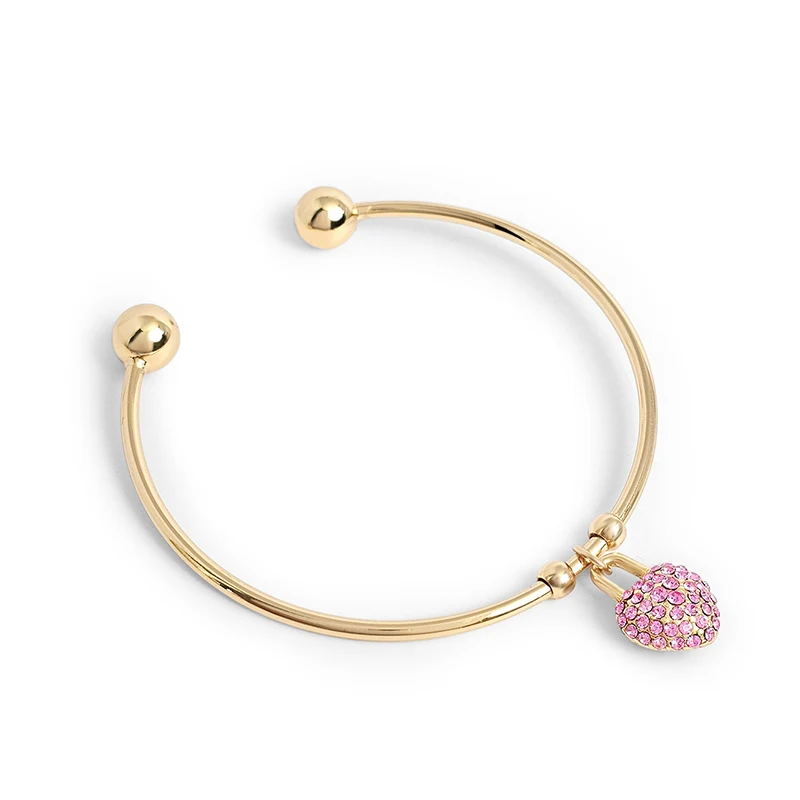 Simple Open Bracelet Adjustable Copper Plated 14K Gold Fashionable Hundred Rings made by BlueOne Jewelry