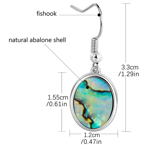 Sources Fashionable Individuality Glossy Earrings European and American Ladies Retro Earrings - view 3
