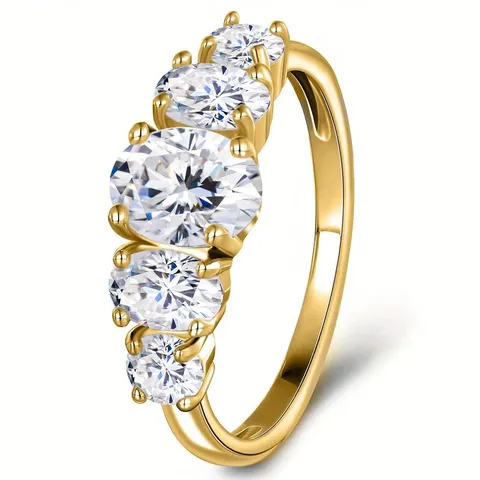 Sourcing Korean Version of the Simple Personalized Trend with Zirconia Women’s Ring - Plated Brass jewelry made by BlueOne Jewelry