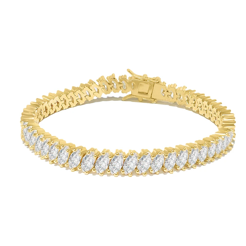 Diamond Zirconia Bracelet Women’s Fashion High Fashion Niche Minority Simple Crystal made by BlueOne Jewelry