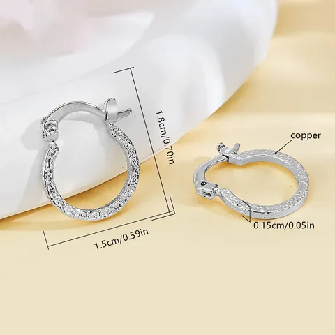 Earrings Female High-level Light Luxury with Simple Temperament Earrings - view 3