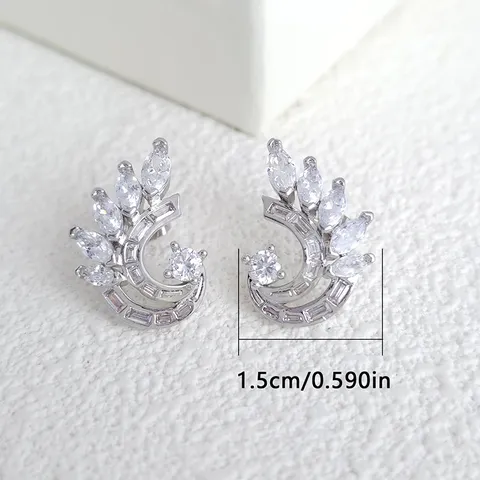 Earrings Same Temperament Earrings Europe and the United States Personalized Design - view 3