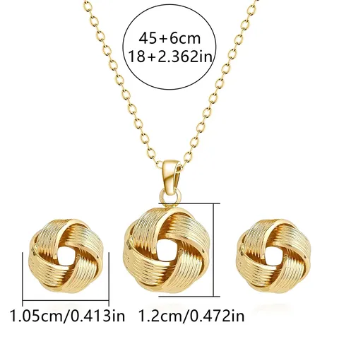 Plated Brass Europe and America Fashion Simple Geometric Irregular Jewelry Niche High Set - view 3