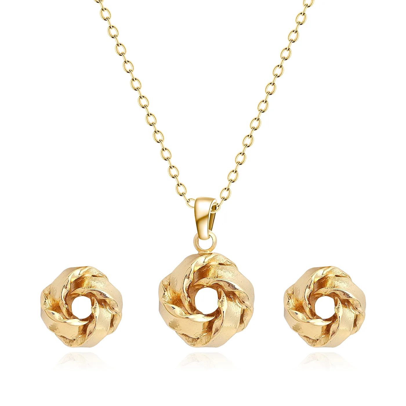 Europe and America Fashion Simple Geometric Irregular Jewelry Niche High Design Jewelry Set - Style 3702 made by BlueOne Jewelry