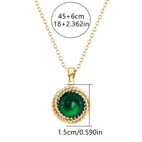 Plated Brass Europe and America Fashion Simple Geometric Irregular Jewelry Niche High Design Necklace - view 3