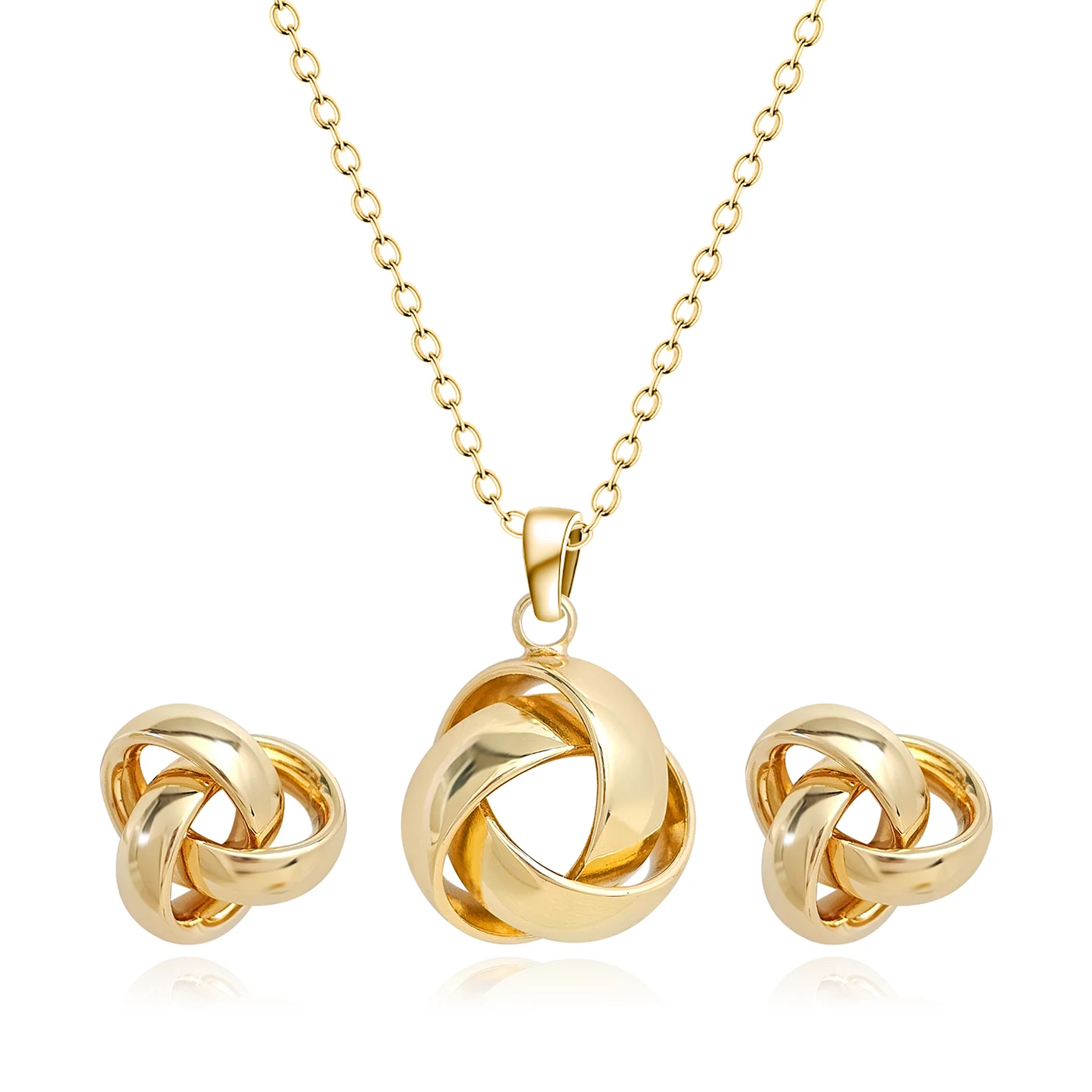 Europe and America Fashion Simple Geometric Irregular Jewelry Niche High Set - Style 3522 made by BlueOne Jewelry