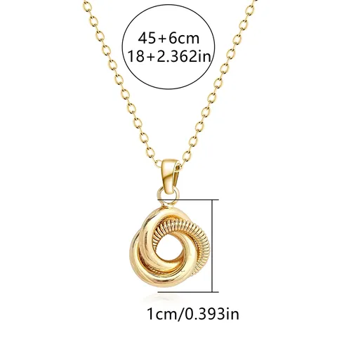 Europe and America Fashion Simple Geometric Irregular Jewelry Niche High Design Necklace - Style 3880 - view 3