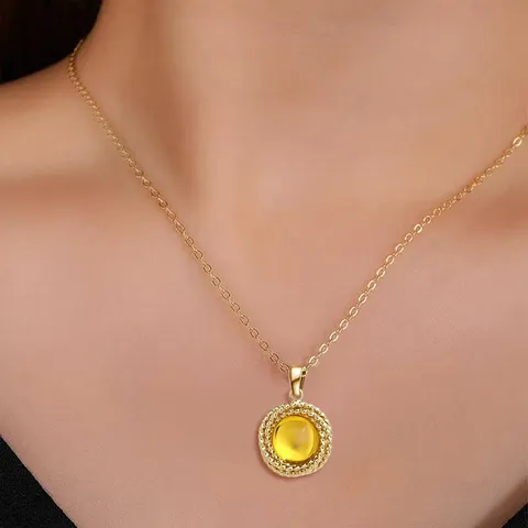 Minimalist Europe and America Fashion Simple Geometric Irregular Jewelry Niche High Design Necklace - view 2