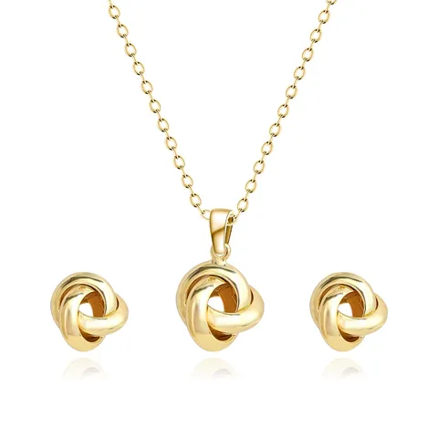 Europe and America Fashion Simple Geometric Irregular Jewelry Niche High Set - Style 3516 - Plated Brass jewelry made by BlueOne Jewelry