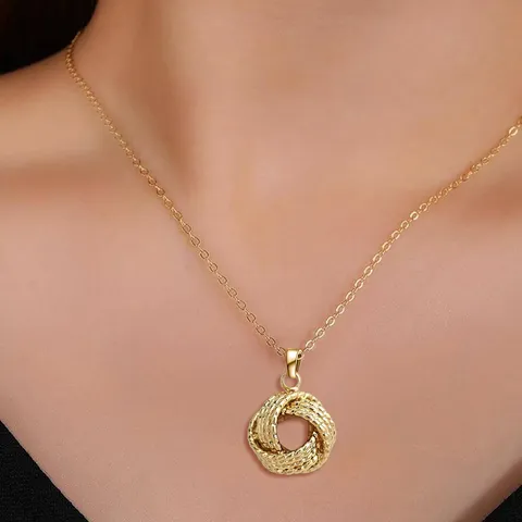 Europe and America Fashion Simple Geometric Irregular Jewelry Niche High Design Necklace - Style 3814 - view 2