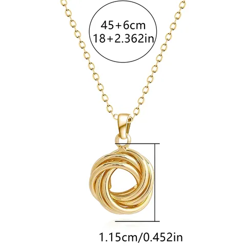 Europe and America Fashion Simple Geometric Irregular Jewelry Niche High Design Necklace - Style 3886 - view 3