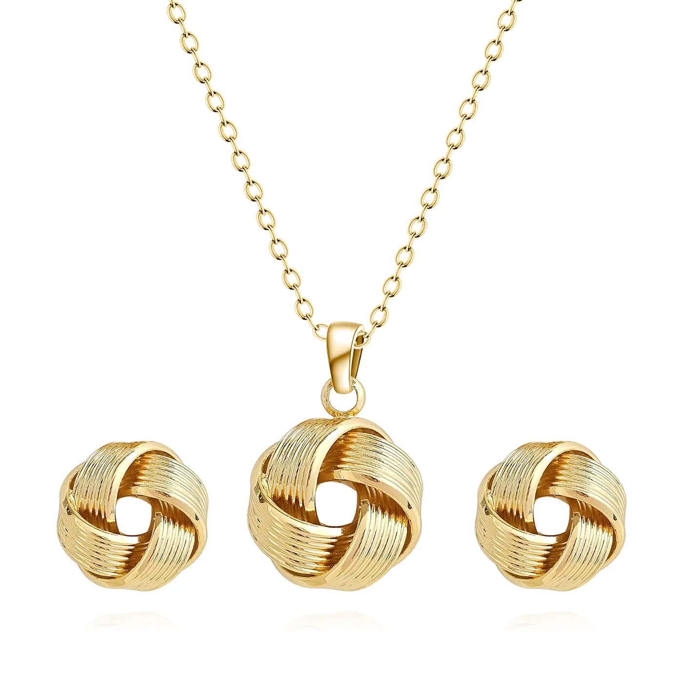 Plated Brass Europe and America Fashion Simple Geometric Irregular Jewelry Niche High Set made by BlueOne Jewelry