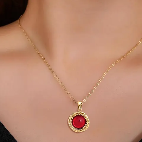 Europe and America Fashion Simple Geometric Irregular Jewelry Niche High Design Necklace - view 2