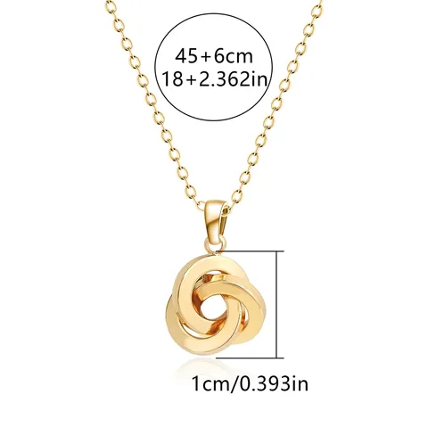 Europe and America Fashion Simple Geometric Irregular Jewelry Niche High Design Necklace - Style 3497 - view 3