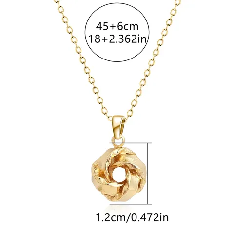 Europe and America Fashion Simple Geometric Irregular Jewelry Niche High Design Necklace - Style 3701 - view 3