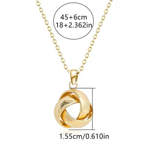 Europe and America Fashion Simple Geometric Irregular Jewelry Niche High Design Necklace - Style 3521 - view 3