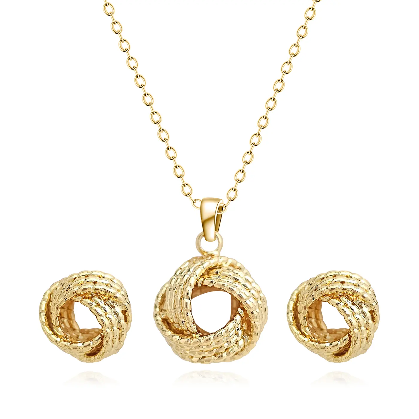Europe and America Fashion Simple Geometric Irregular Jewelry Niche High Design Jewelry Set - Style 3815 made by BlueOne Jewelry