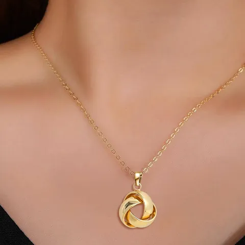 Europe and America Fashion Simple Geometric Irregular Jewelry Niche High Design Necklace - Style 3521 - view 2