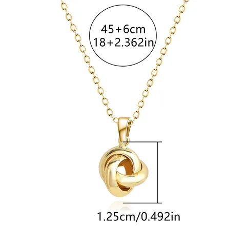 Europe and America Fashion Simple Geometric Irregular Jewelry Niche High Design Necklace - Style 3515 - view 3