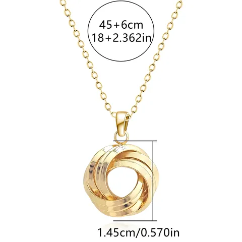 Europe and America Fashion Simple Geometric Irregular Jewelry Niche High Design Necklace - Style 3768 - view 3