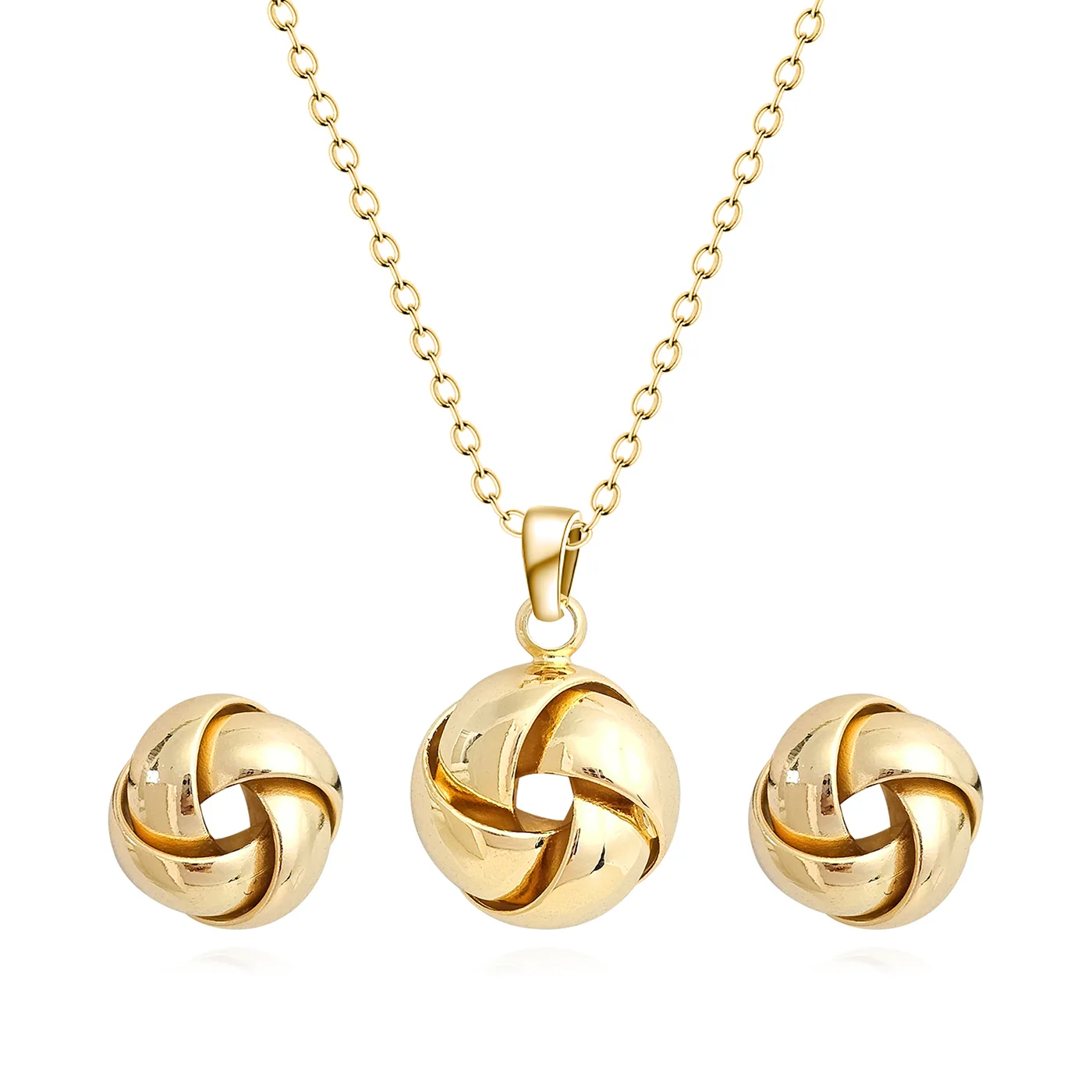 Europe and America Fashion Simple Geometric Irregular Jewelry Niche High Design Jewelry Set - Style 3690 made by BlueOne Jewelry