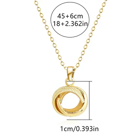 Europe and America Fashion Simple Geometric Irregular Jewelry Niche High Design Necklace - Style 3883 - view 3
