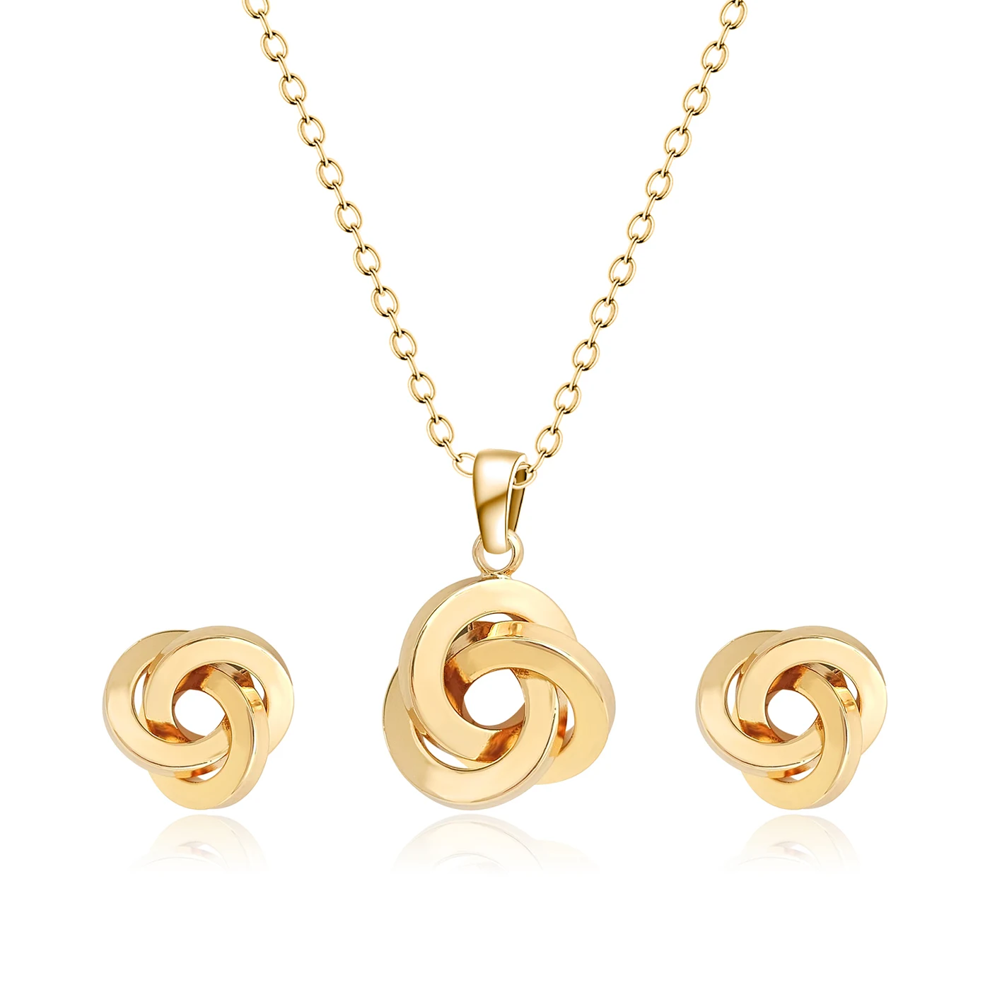 Europe and America Fashion Simple Geometric Irregular Jewelry Niche High Set - Style 3498 made by BlueOne Jewelry