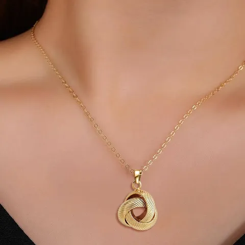 Europe and America Fashion Simple Geometric Irregular Jewelry Niche High Design Necklace - Style 3877 - view 2