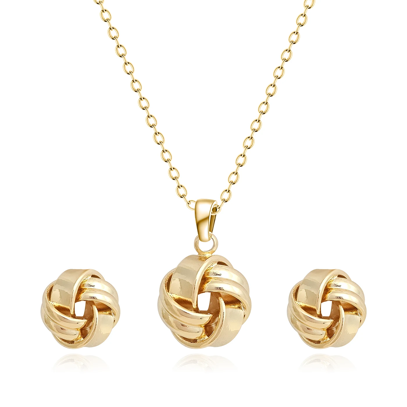 Europe and America Fashion Simple Geometric Irregular Jewelry Niche High Design Jewelry Set - Style 3699 made by BlueOne Jewelry