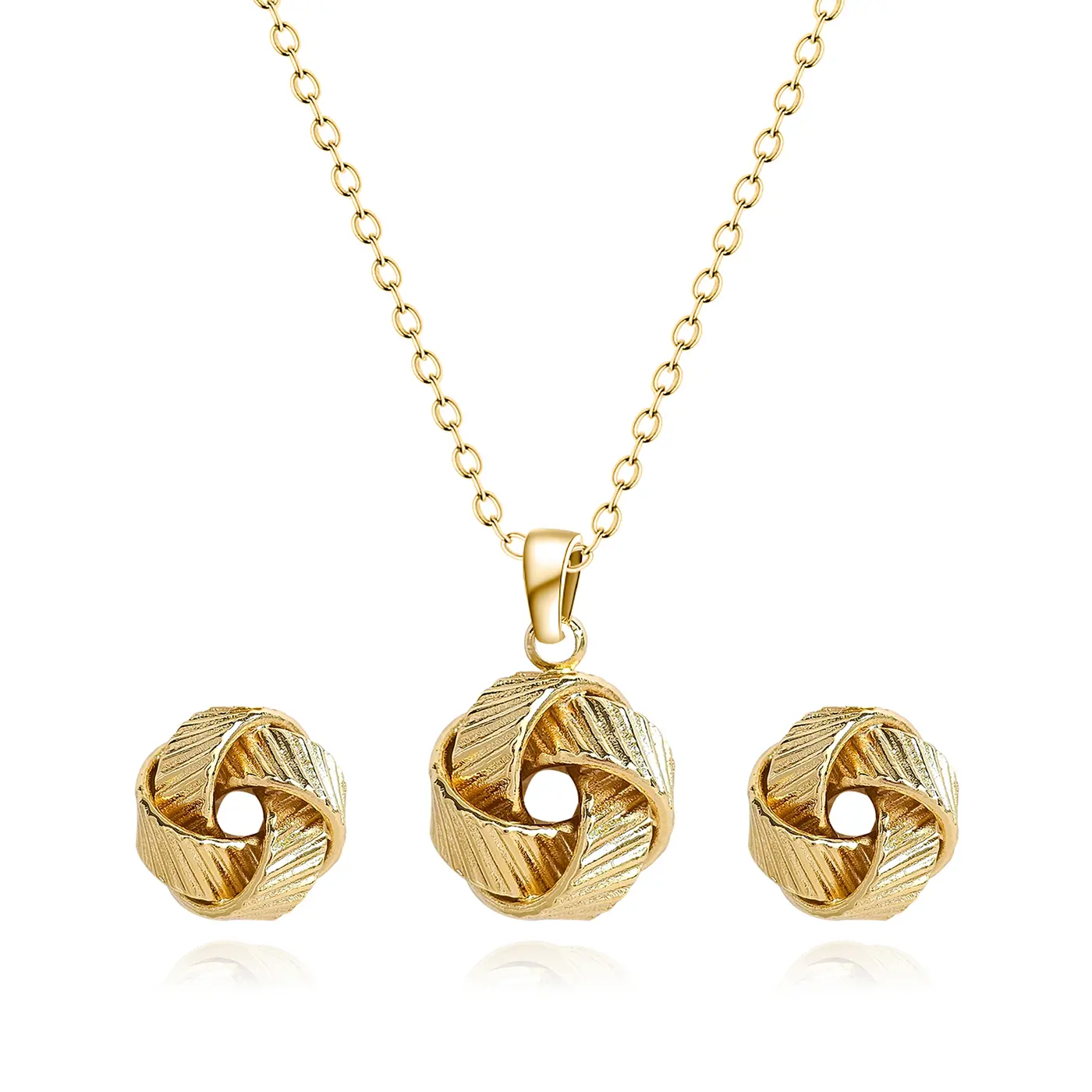 Europe and America Fashion Simple Geometric Irregular Jewelry Niche High Set - Style 3345 made by BlueOne Jewelry