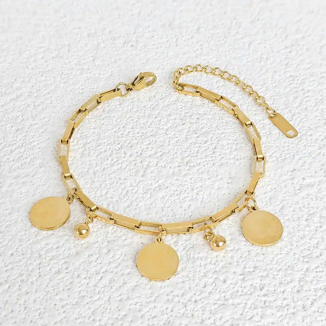 Europe and the United States Across the Border Korean Version of Charm Bracelet made by BlueOne Jewelry