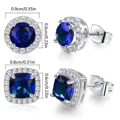 Europe and the United States Express Korean Version of the Round Earrings - view 3