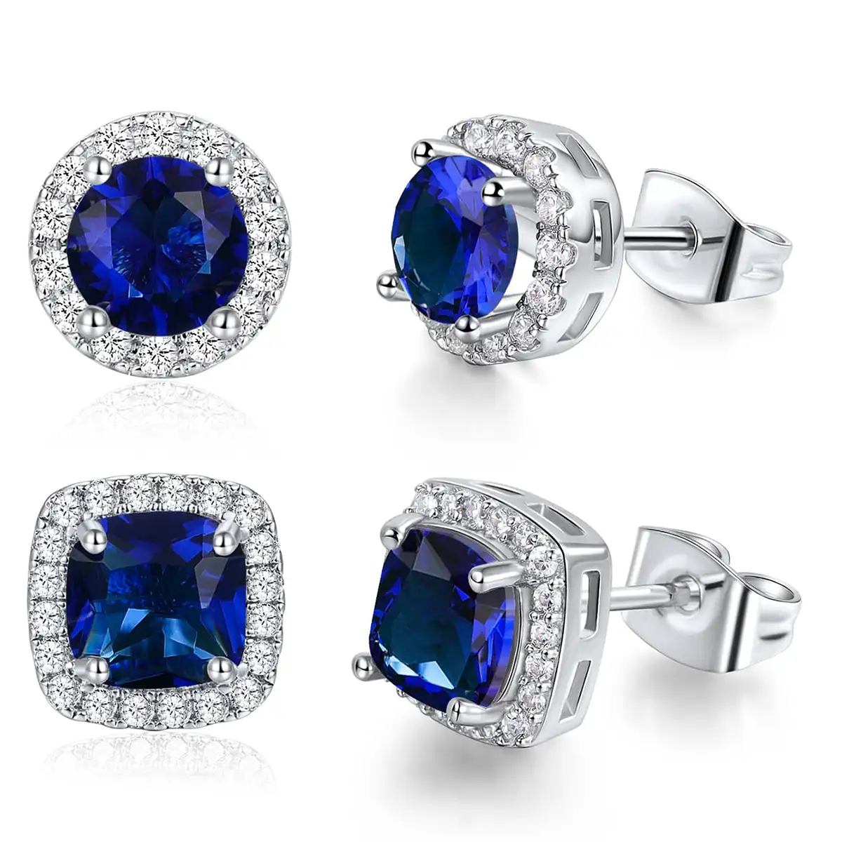 Europe and the United States Express Korean Version of the Round Earrings made by BlueOne Jewelry