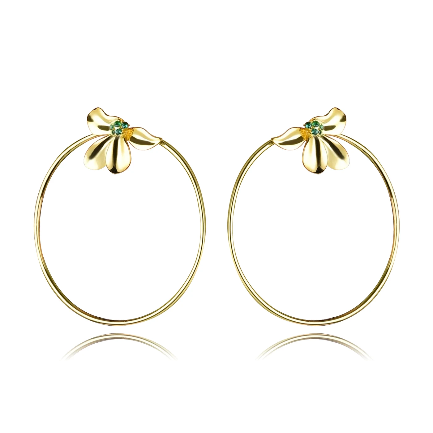 Europe and the United States Fashion Personality Earrings Female Simple Trend made by BlueOne Jewelry