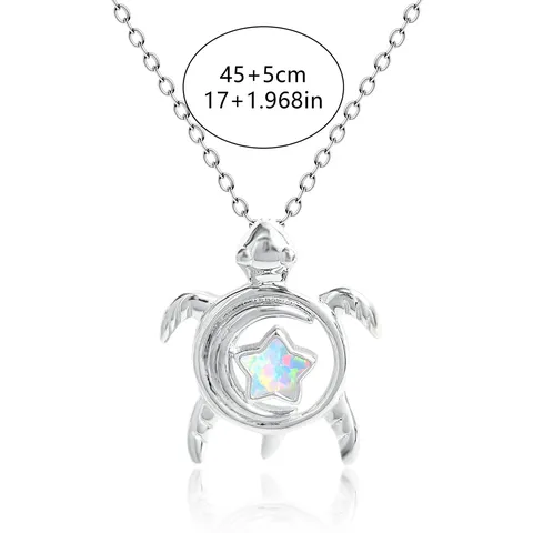 Europe and the United States Fashion Shiny Pendant Necklace Australian Jewelry Collarbone Chain - Style 4009 - view 3