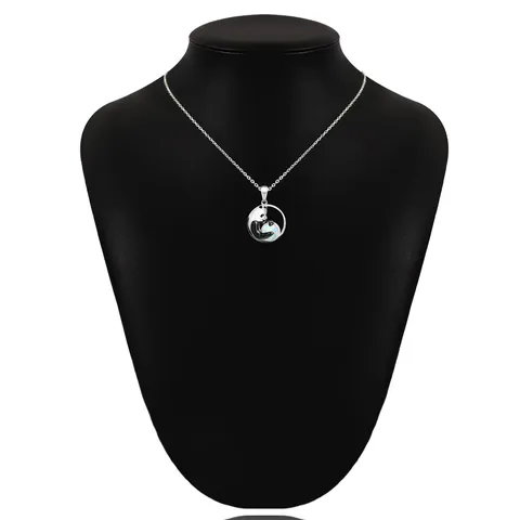 Minimalist Europe and the United States Fashion Shiny Pendant Necklace Australian Jewelry Collarbone Chain - view 2
